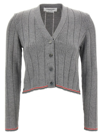 'RWB' jacquard cardigan