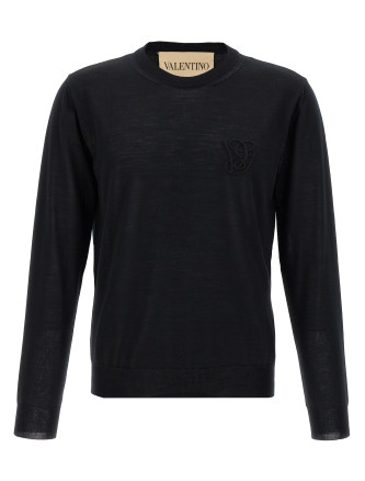 Valentino Garavani logo embroidery sweater