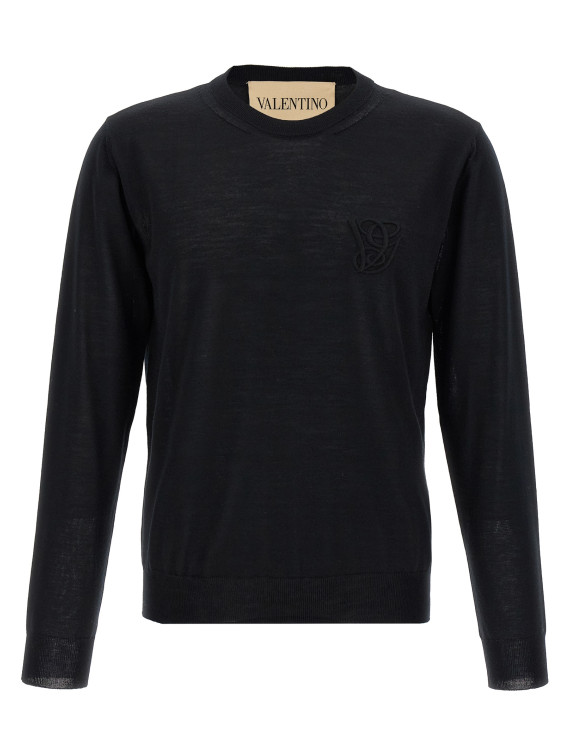 Valentino Garavani logo embroidery sweater #1