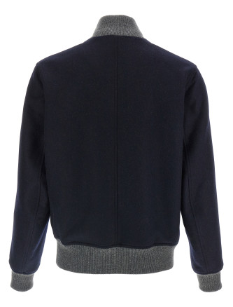 Wool bomber jacket #