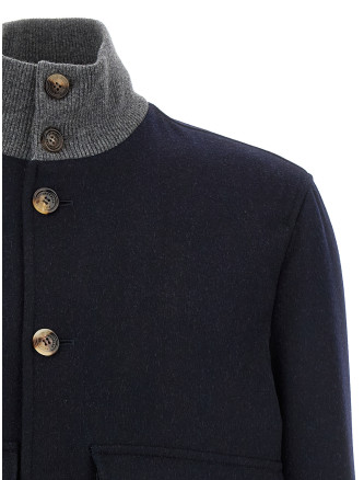 Wool bomber jacket #