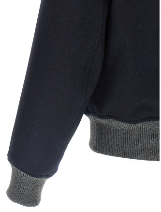 Wool bomber jacket #