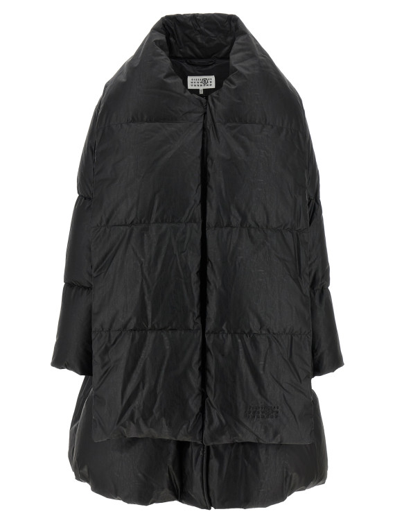 Scarf down jacket #1