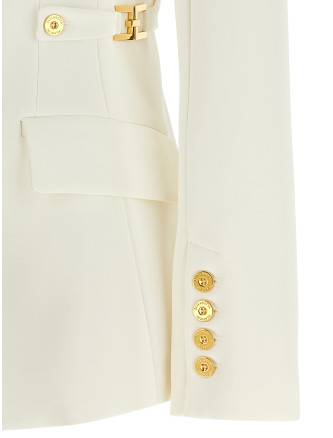 Jewel strap blazer #