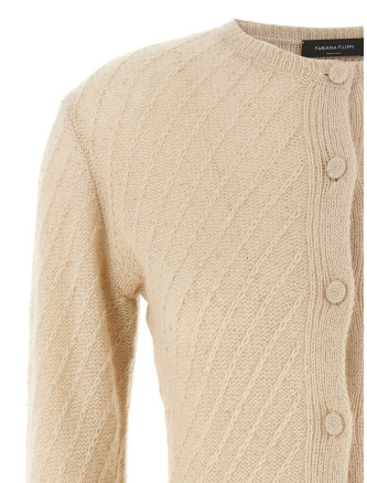 Sequin crochet cardigan #