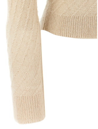 Sequin crochet cardigan #