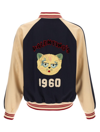 Valentino Garavani 'Le Chat De La Maison' bomber jacket #
