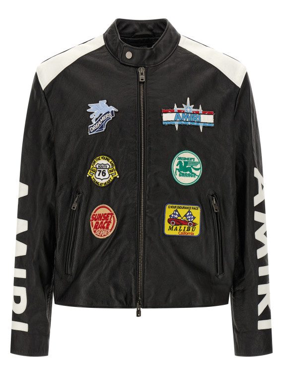 'Amiri Patch Racer' jacket #1