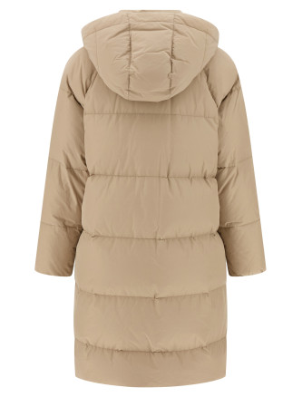 'Shiny Zipper Pull' down jacket #