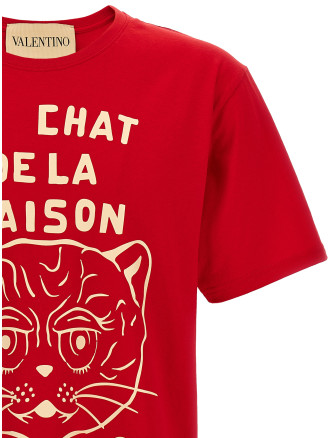 Valentino Garavani 'Le Chat de la Maison' T-shirt #