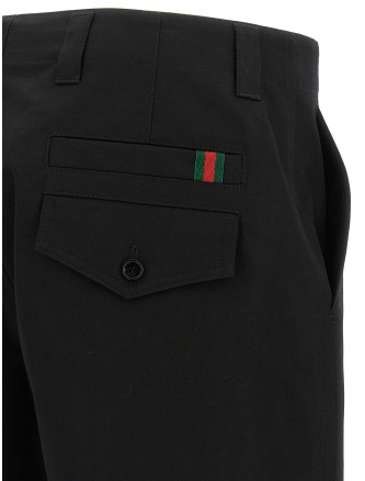 Nastro Web twill pants #