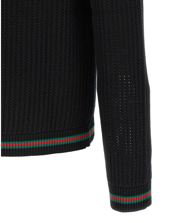 Web ribbon cardigan #