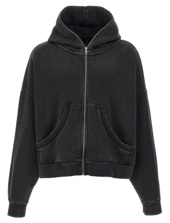 'Eternal Zip Washed' hoodie