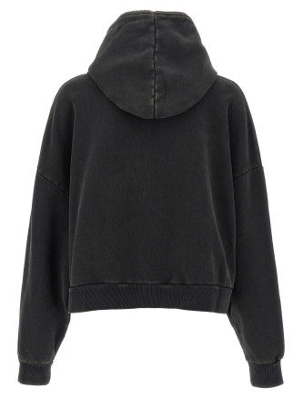 'Eternal Zip Washed' hoodie #