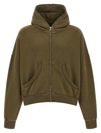 'Eternal Zip Washed' hoodie