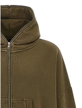 'Eternal Zip Washed' hoodie #