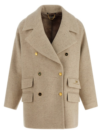 Double-breasted coat