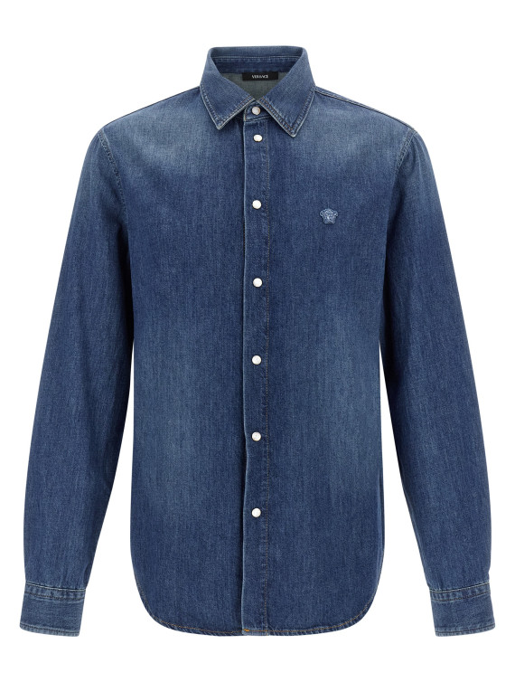 'Medusa' patch shirt #1