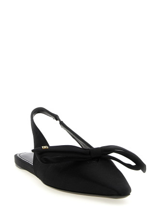 'Nano Bow Sling' slingback #