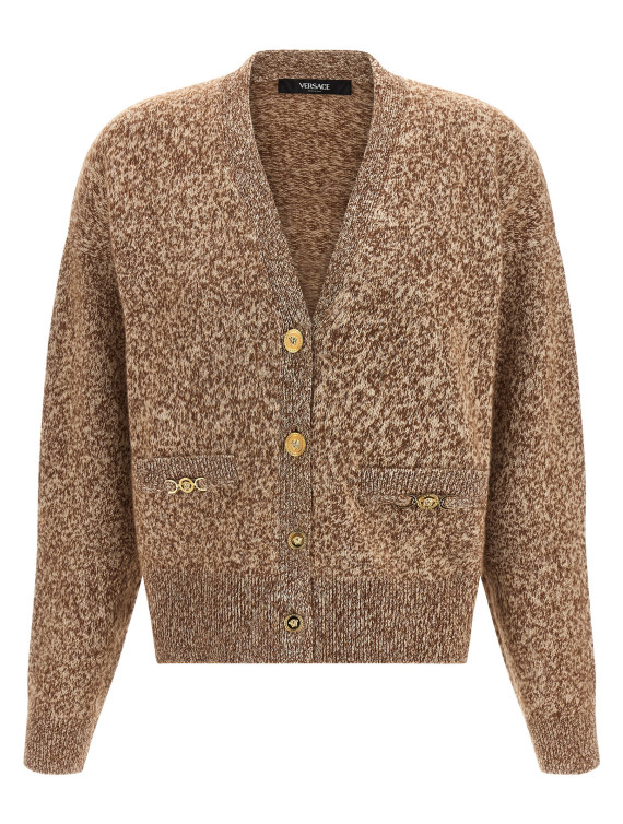 'Medusa '95' button cardigan #1