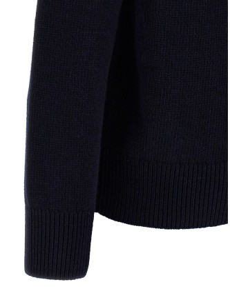 Logo intarsia sweater #