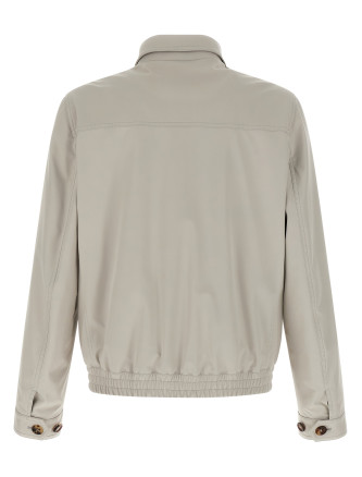 Nylon bomber jacket #