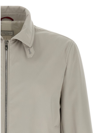 Nylon bomber jacket #