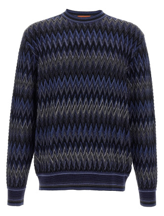 Zigzag pattern sweater