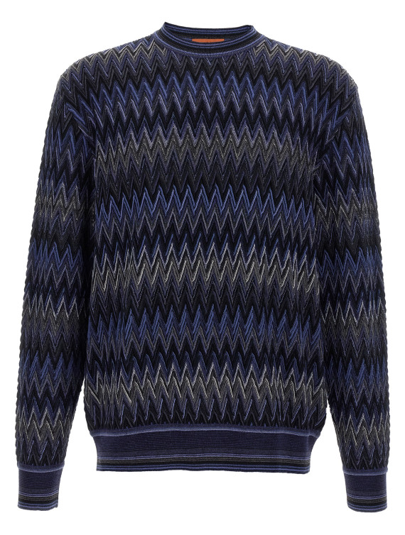Zigzag pattern sweater #1