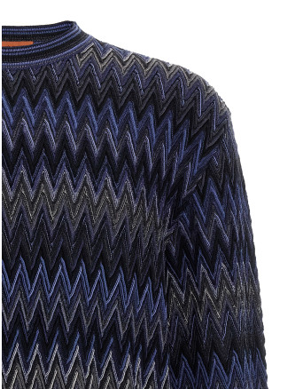 Zigzag pattern sweater #