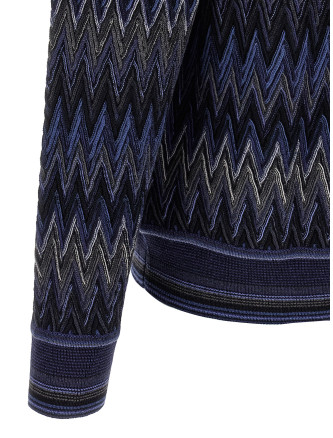 Zigzag pattern sweater #