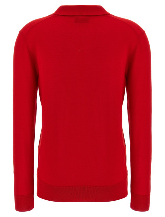 Cashmere and silk polo shirt #