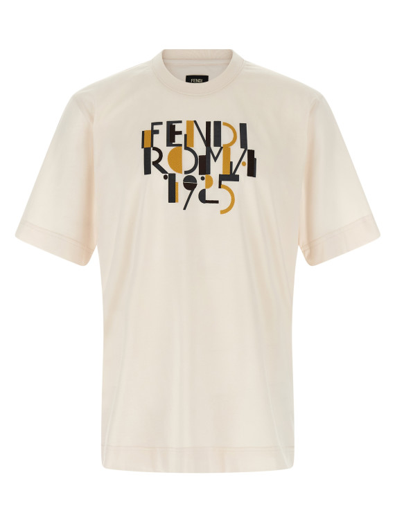 'Fendi Roma 1925' print T-shirt #1