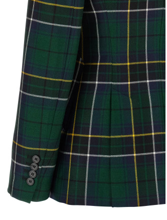 Pointed shoulder blazer #