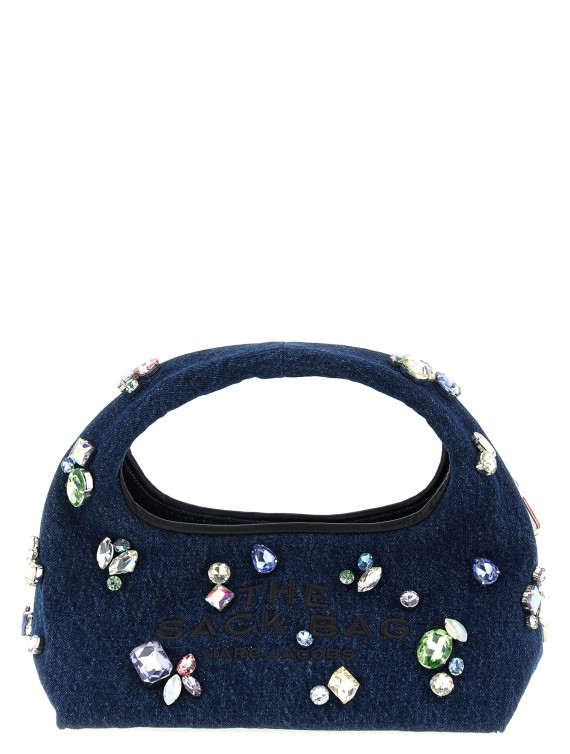 'The Gem Denim Mini Sack' handbag #1