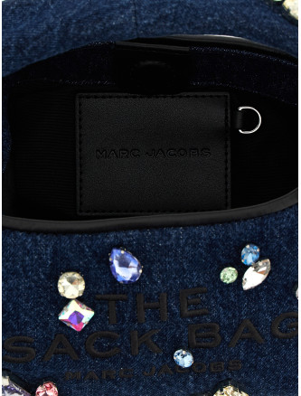 'The Gem Denim Mini Sack' handbag #