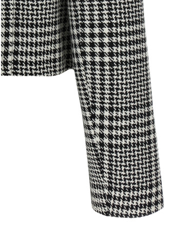 'Houndstooth Crystal Trim' blazer #