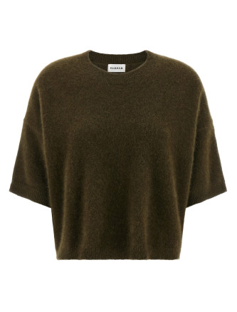 Raccoon wool sweater