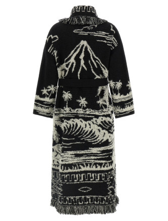 'Palm Grove Tales' coat #