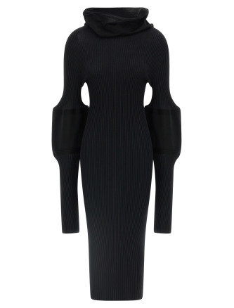 'Thin And Thick Knit' dress