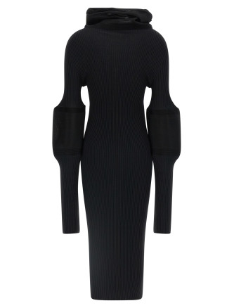 'Thin And Thick Knit' dress #