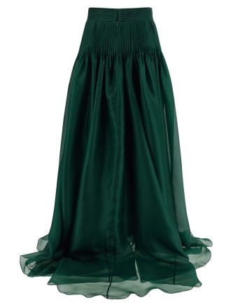 'Pintucked Organza' skirt #
