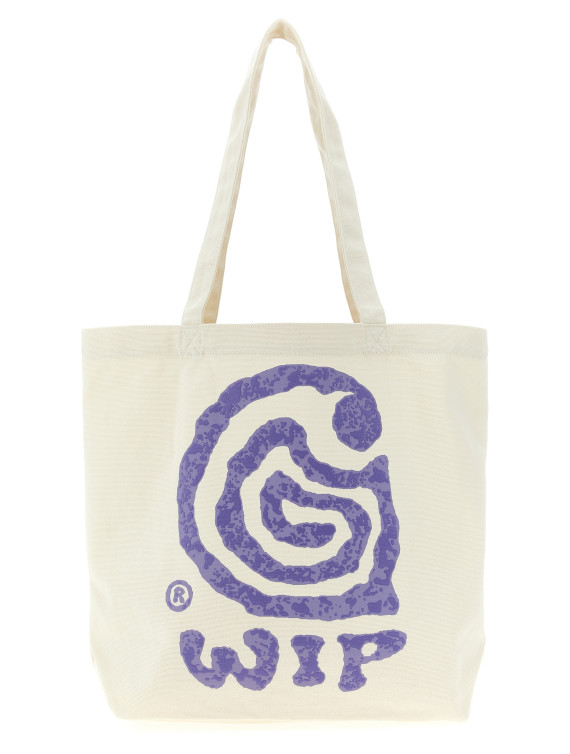 'Canvas Graphic Tote' shopping bag #1