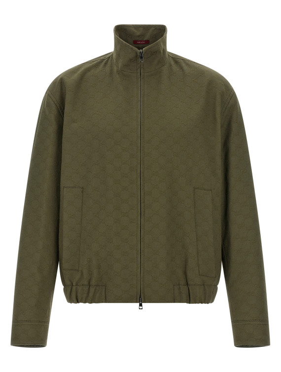 GG fabric bomber jacket #1