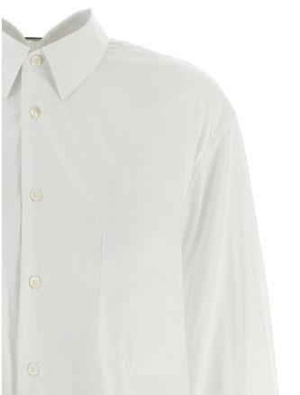 Asymmetric hem shirt #