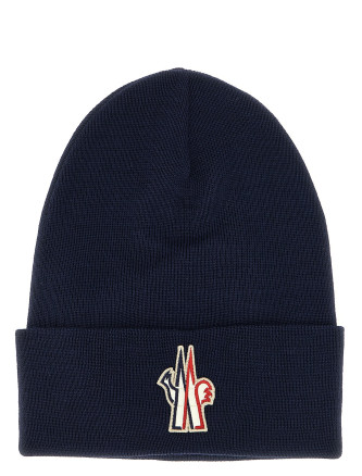 Logo patch beanie