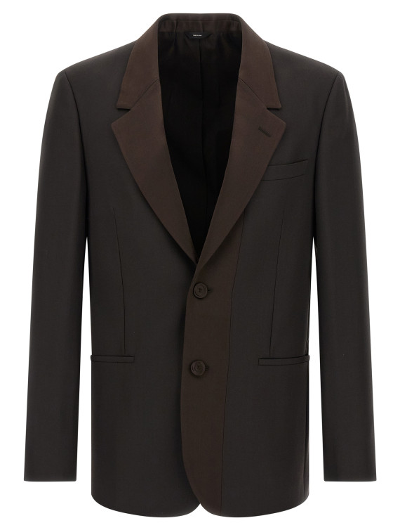 Crepe wool blazer #1