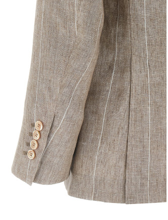 Striped blazer #
