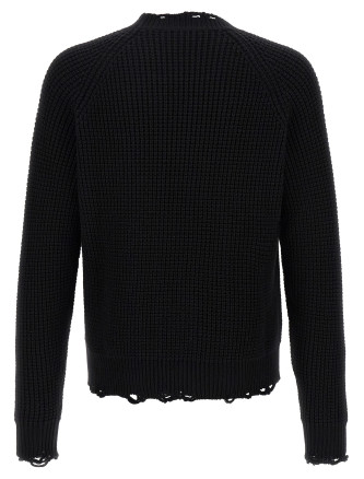 'destroyed' sweater #