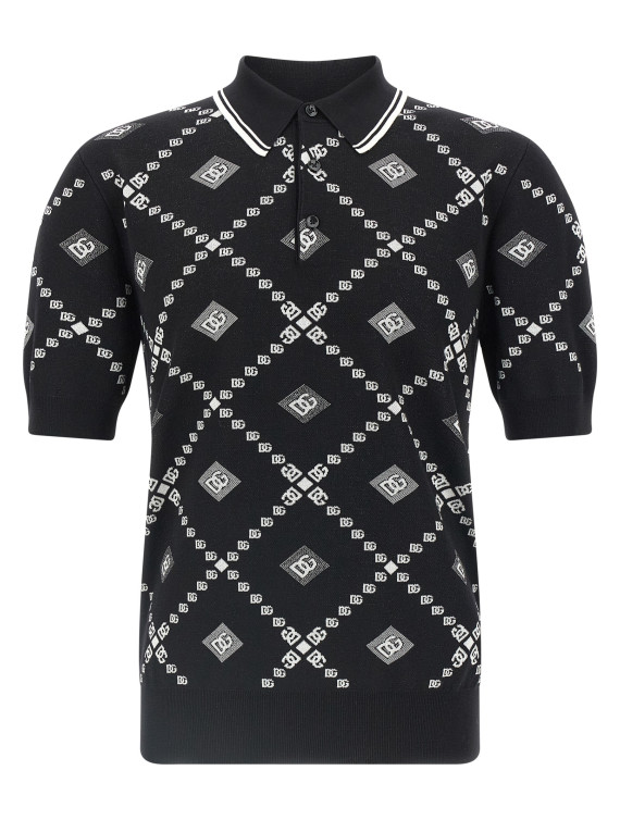 Knitted polo shirt #1